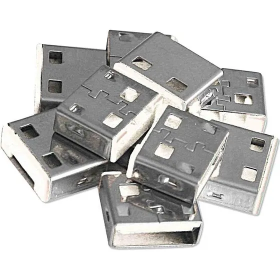 Lindy USB-A Port Blocker (10 stk) Hvid