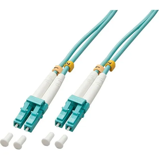 Lindy LC OM3 Duplex Patchkabel 5m