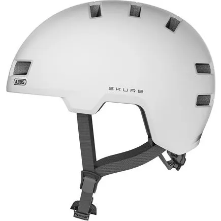 Abus Skurb Cykelhjelm Polar White