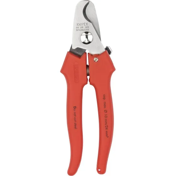 Knipex 9505165 Kabelsaks 165 mm rød/sølv