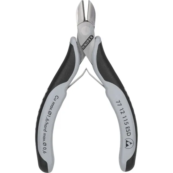 KNIPEX 77 12 115 ESD Skævbider 115 mm