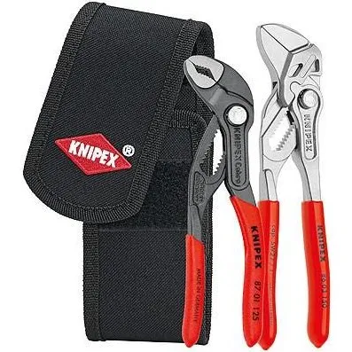 KNIPEX Mini Tænger Sæt 2 Dele, Røde Greb
