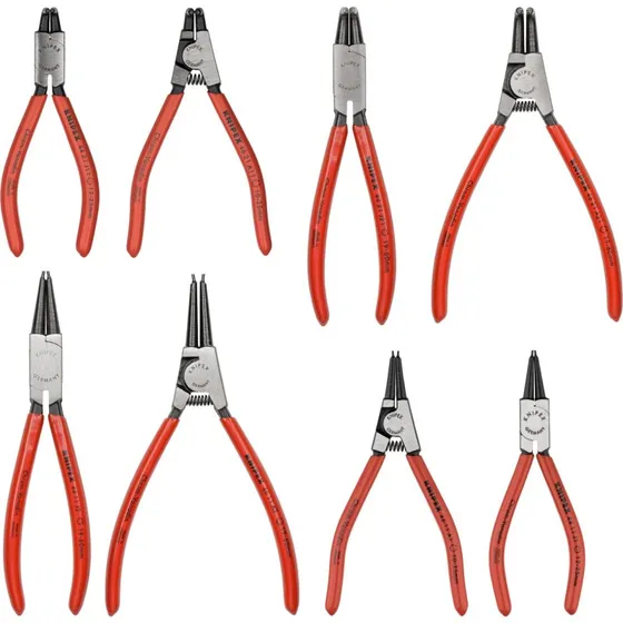Knipex Låseringstænger-sæt 8 dele