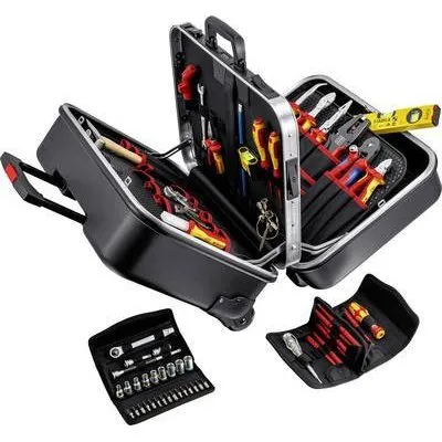 Knipex BIG Twin Move Elektro Værktøjskasse – 63 dele