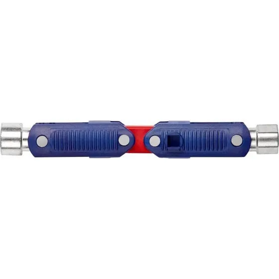 Knipex DoubleJoint Styreskabsnøgle, 62 mm, sort