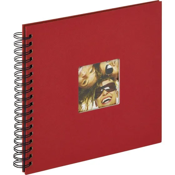 Walther SA-108-R Fotoalbum 26x25 cm, 40 sider, rødt