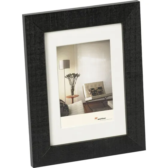 Walther Home HO015B 10x15 cm Sort Træ Billedramme