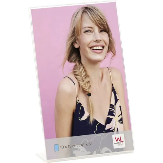 Walther Design Fotoramme 10x15 cm Gennemsigtig