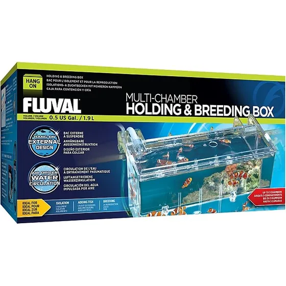 Fluval Multi-Chamber Hold- & Fødekasse 26 cm (3 rum)