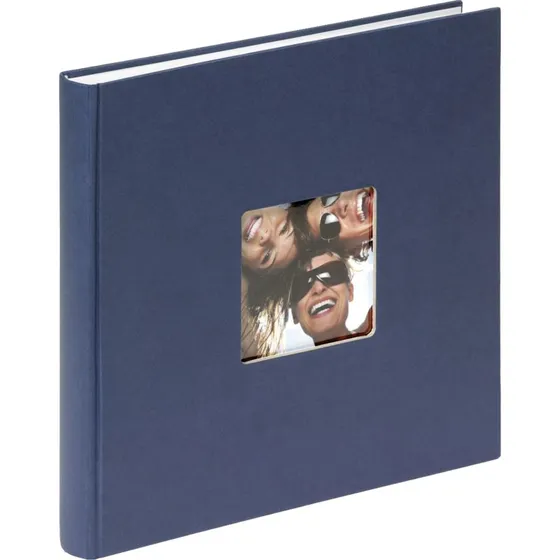 Walther Fun Fotoalbum 26x25 cm, 40 sider, blå
