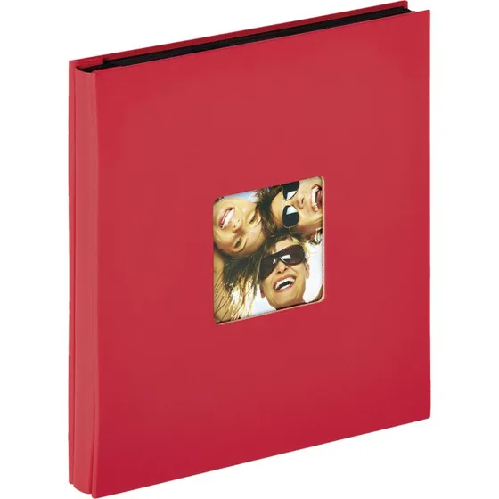Walther Fun Fotoalbum 10x15cm, 400 Fotos, Rødt