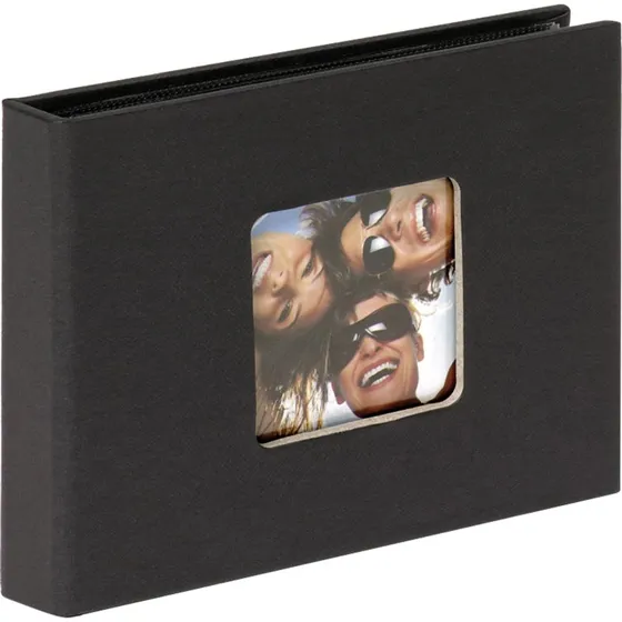 Walther MA-353-B 10x15 cm Fotoalbum, Sort, 36 Fotos