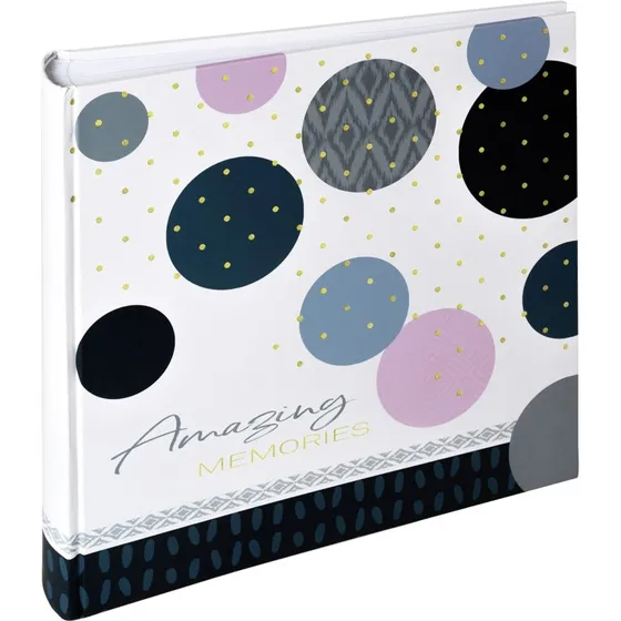 Walther Amazing Memories Fotoalbum 30x30cm, 100 Sider, Blå