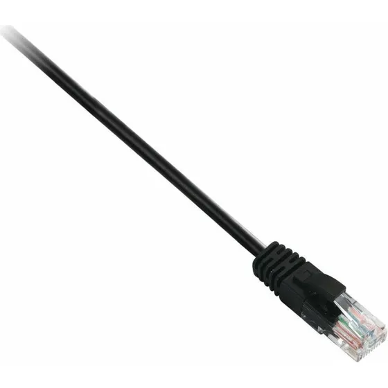 V7 Cat6 UTP 1m Sort Netværkskabel