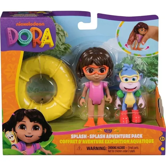 DORA The Explorer Splash-Splash Adventure Pack med DORA & Boots