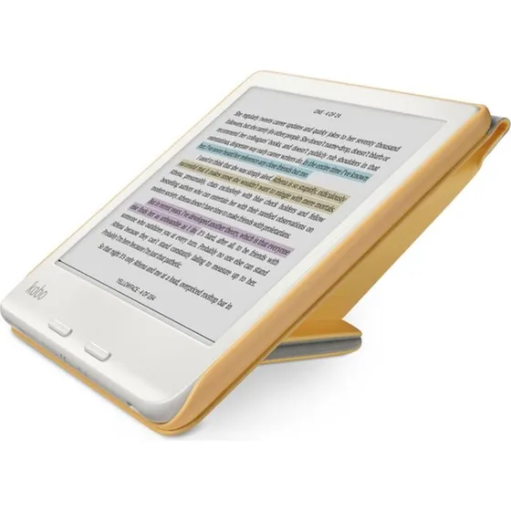 Rakuten N428-AC-YL-E-PU 7" Gul e-bogsetui