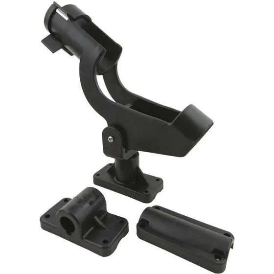 Kinetic Boat Rod Holder – justerbar 360° med G‑Clamp