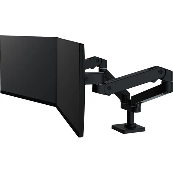 Ergotron LX Pro Dobbeltarm Monteringssæt, Sort, Op til 27"