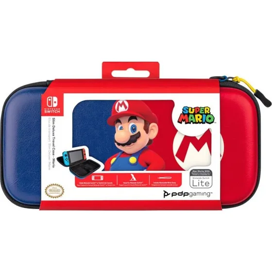 PDP Slim Deluxe Travel Case - Mario, Nintendo Switch & Lite