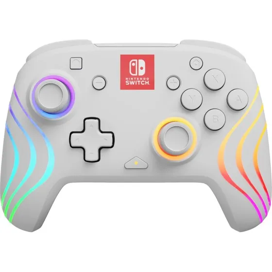 Afterglow Wave Wireless Controller til Nintendo Switch, hvid