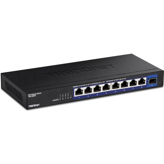 Trendnet TEG-S5091 9-Port 2.5G Switch med 10G SFP+