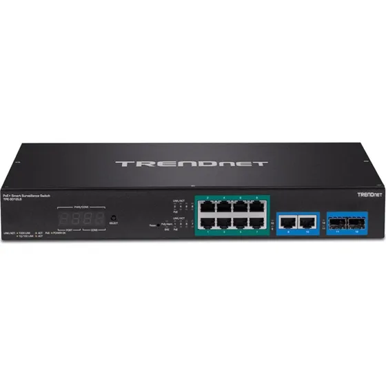 TRENDnet TPE-3012LS 12-Port Gigabit PoE+ Switch