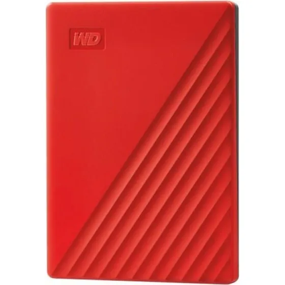 Western Digital My Passport 2 TB ekstern harddisk rød