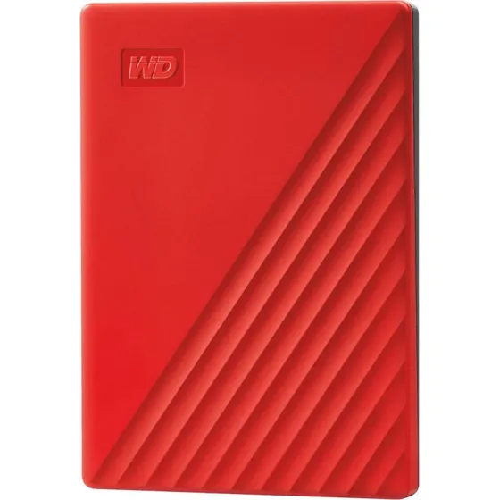 Western Digital My Passport 4 TB Rød Ekstern Harddisk