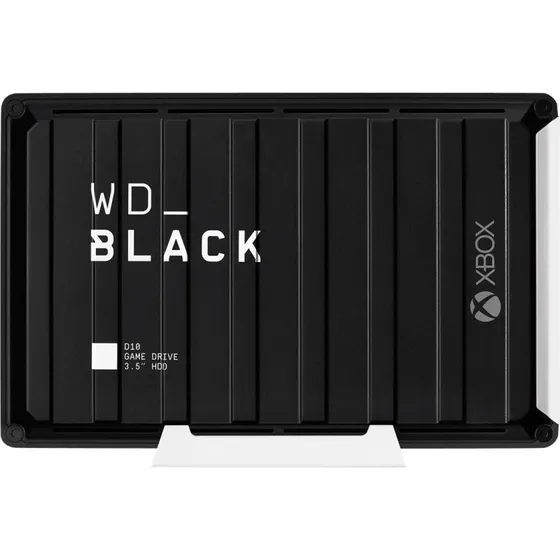 WD BLACK D10 Game Drive for Xbox One 12TB Sort