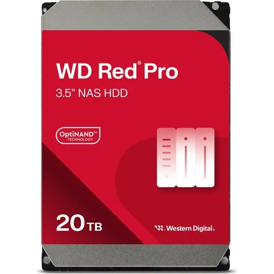 WD Red Pro WD201KFGX 20TB 3.5" SATA 7200rpm