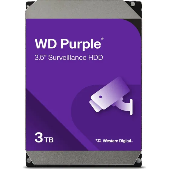 WD Purple 3TB 3.5" SATA-600 5400rpm Surveillance HDD
