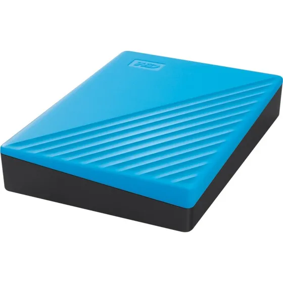 WD My Passport 6TB Ekstern Harddisk Blå USB 3.2 Gen 1