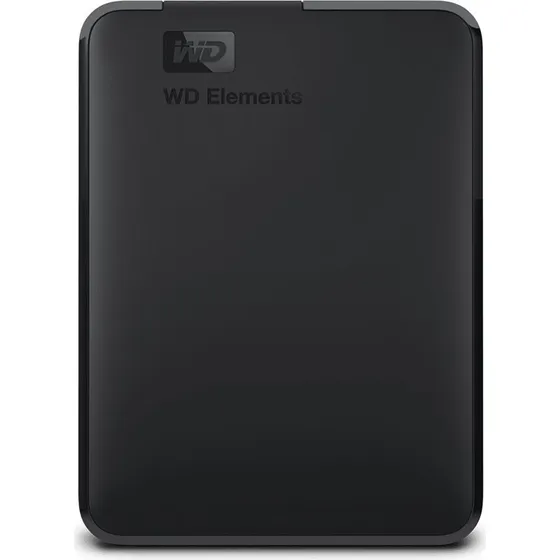 WD Elements Portable 6TB USB 3.2 Gen 1, Sort