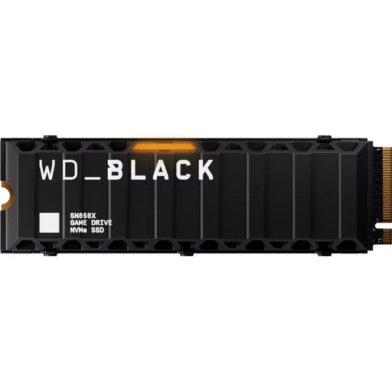 WD_BLACK SN850X 8TB M.2 NVMe SSD med kølelegeme