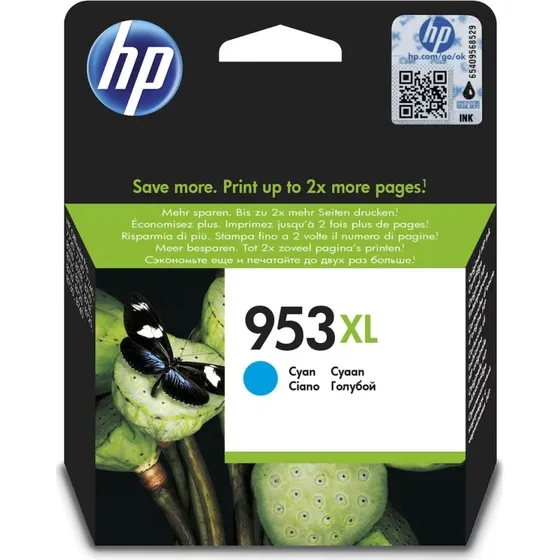 HP 953XL Cyan F6U16AE, 1450 sider