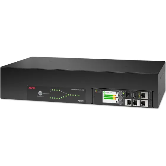 APC NetShelter 2U Automatisk Transferkontakt, Sort, 18 Stik