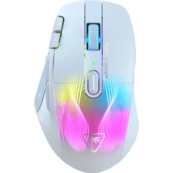 Turtle Beach Kone XP Air Trådløs Gamingmus Hvid med Opladningsdock