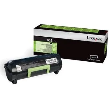 Lexmark 602 Sort Toner, 2500 Sider, Original
