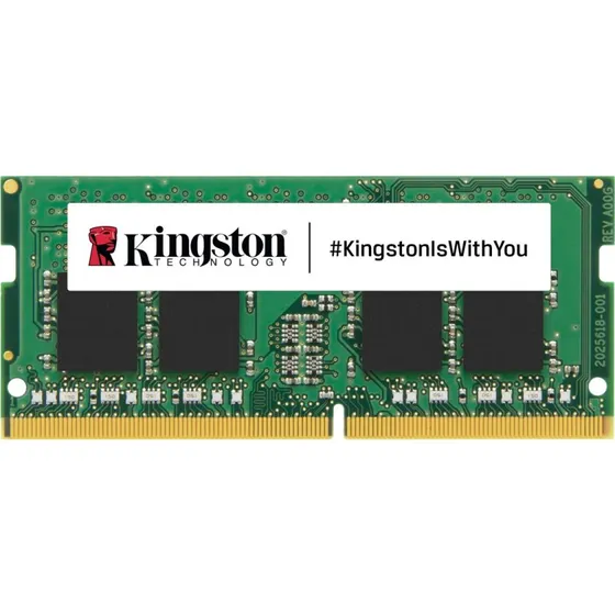 Kingston ValueRAM DDR4 8 GB 3200 MHz CL22 Grøn SO-DIMM