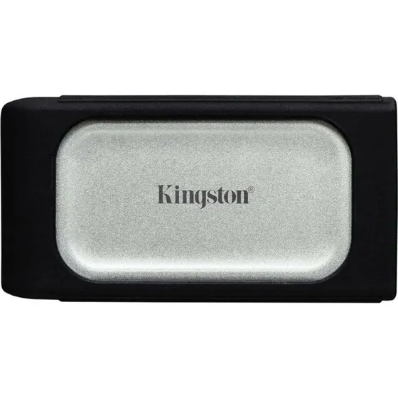 Kingston XS2000 1 TB ekstern SSD USB-C 2000 MB/s, sort/sølv
