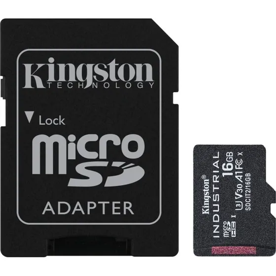 Kingston Industrial microSD 16GB 100MB/s