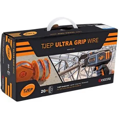 TJEP Ultra Grip tråd 0,8 mm elektrogalvaniseret 20 rl