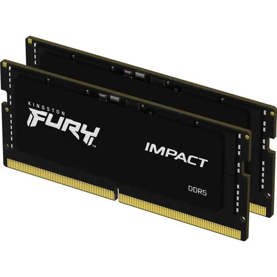 Kingston FURY Impact DDR5 6400MHz 32GB CL38 Sort