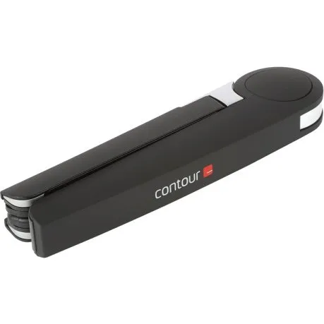 Contour Laptop Stand, svart, justerbar højde, op til 4,9 kg