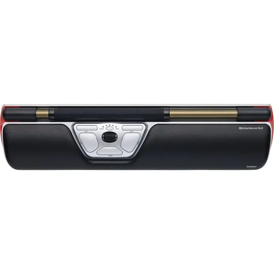 Contour RollerMouse Red Ergonomisk Trådløs Mus, Sort/Sølv