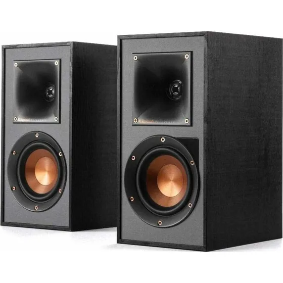 Klipsch R-41PM Aktiv Skærmhøjttaler, Sort, 35W RMS, Bluetooth