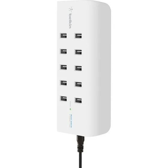 Belkin ROCKSTAR 120W Opladningsstation med 10 USB Type A