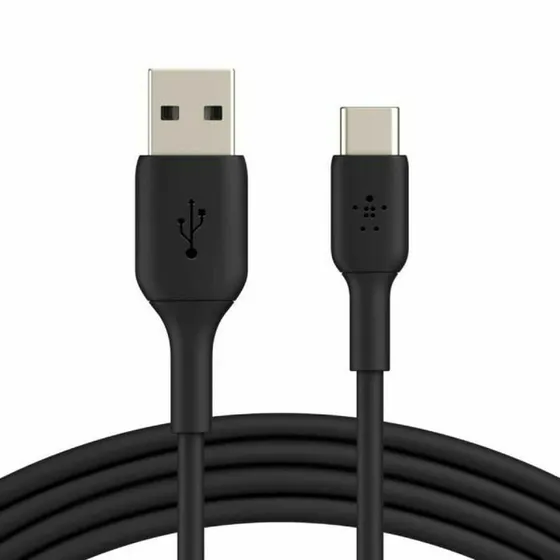 Belkin USB-A til USB-C kabel 1 m, sort