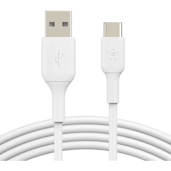 Belkin BOOST CHARGE USB-A til USB-C-kabel 2m, hvid