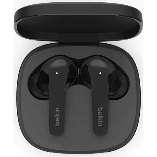 Belkin SoundForm Flow Trådløse Øretelefoner Sort